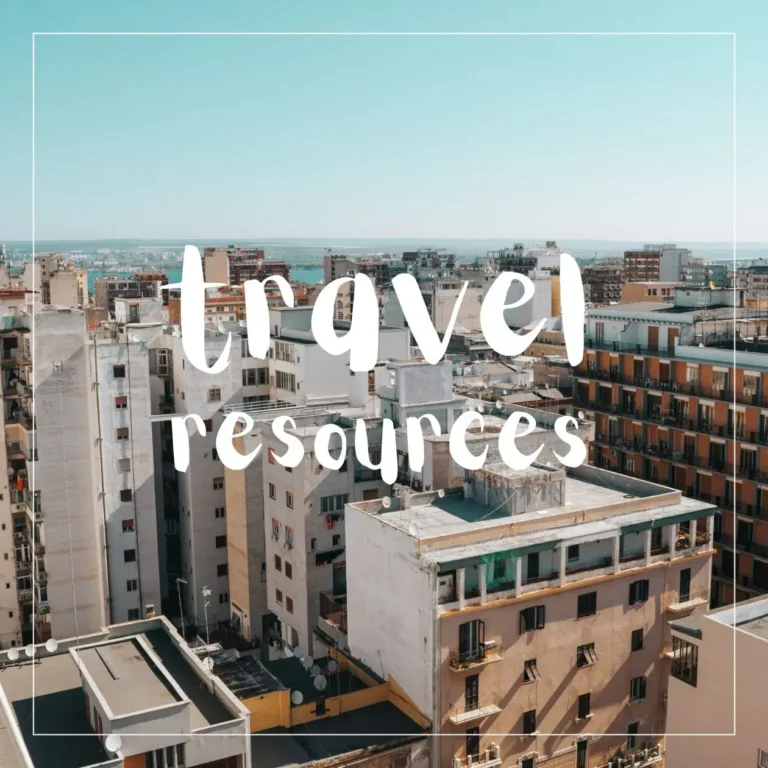 travel resoures button