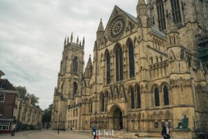 side view of the York minster