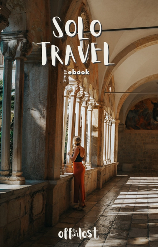 ebook cover for my solo travel guide